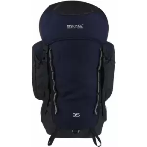 Regatta Highton 45L Backpack (One Size) (Navy/Ebony) - Navy/Ebony