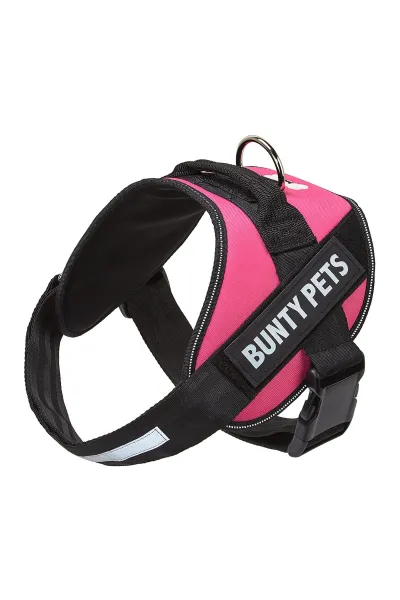 Bunty Yukon Pink Dog Harness - Size: L