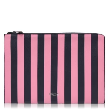 Jack Wills Brunswick Tech Case - Pink Navy Strip