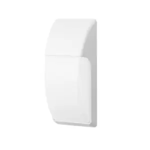 Area 1 Light Outdoor Wall Light White IP65