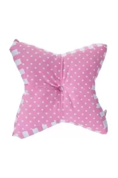 Polka Dots Star Floor Cushion