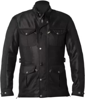 Helstons Field Mesh Motorcycle Textile Jacket, black, Size XL, black, Size XL