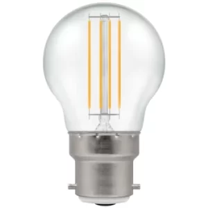 Crompton LED Filament Round 4.5W BC-B22d Clear Cool White