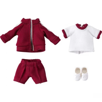 Original Character Parts for Nendoroid Doll Figures Outfit Set (Gym Clothes - Red)