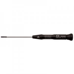 C.K. Xonic ESD Slotted screwdriver Blade width: 3mm Blade length: 100 mm DIN EN 61340-2