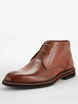 Ted Baker Crint Chukka Boot - Dark Tan, Size 9, Men