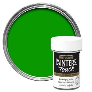 Rust-Oleum Painter's touch Bright green Gloss Multi-surface Paint 20ml