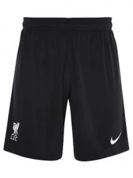 Nike Liverpool Fc Junior 20/21 Home Goalkeeper Short, Grey/Black, Size XL