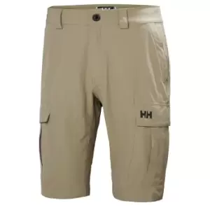 Helly Hansen Mens Hh Quick-dry Cargo Shorts Ii Beige 30