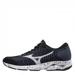 Mizuno WaveKnit R2 Ladies Running Shoes - Black/White/Blu