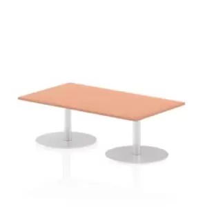 Italia Poseur Table Rectangle 1400/800 Top 475 High Beech