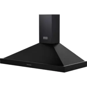 Stoves S1100 STER CHIM 110cm Chimney Cooker Hood - Black