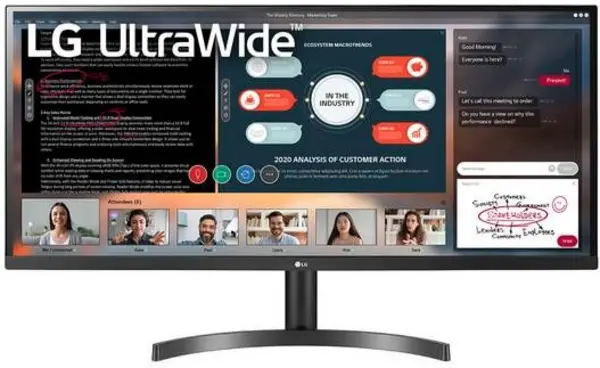 LG UltraWide 34" 34WN750 Quad HD Curved IPS LED Monitor