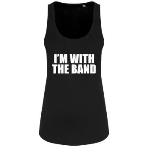 Grindstore Womens/Ladies Im With The Band Vest Top (XXL) (Black)