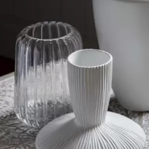 Gallery Interiors Ahvio Lustre Clear Vase