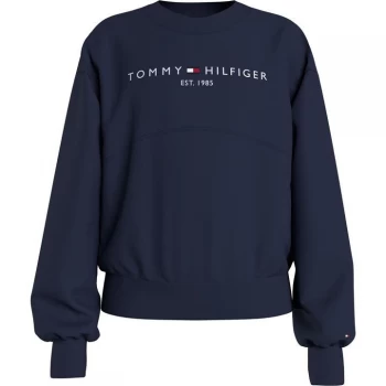 Tommy Hilfiger Essential Balloon Sleeve Sweatshirt - Navy C87