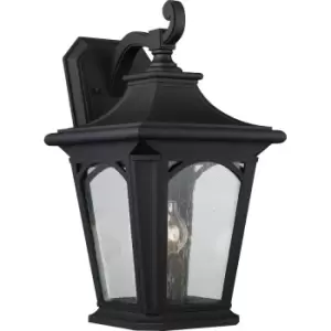 Outdoor IP44 Wall Light Sconce Mystic Black LED E27 100W Bulb External d02151