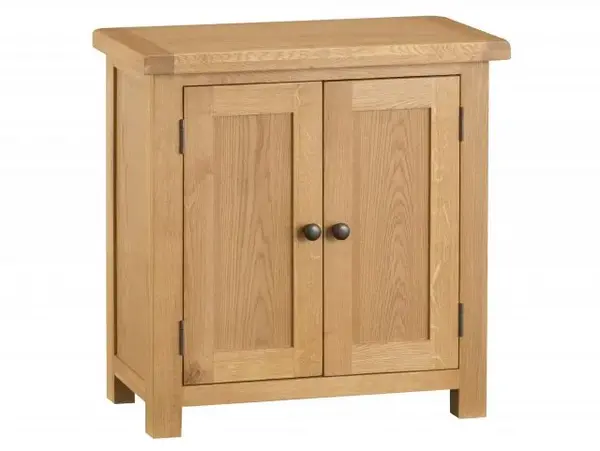 Kenmore Waverley Oak 2 Door Compact Sideboard Assembled