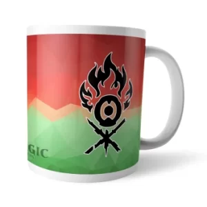 Magic The Gathering GOR Fractal Gruul Mug