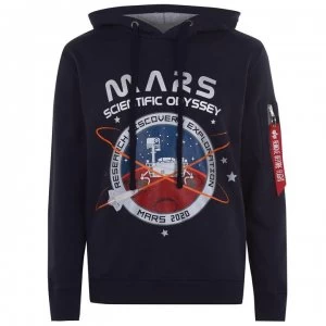 Alpha Industries Mission Mars OTH Hoodie - Rep Blue 07