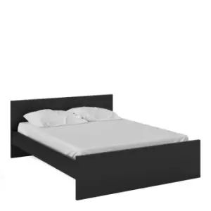 Naia Euro King Bed (160 X 200) In Black Matt