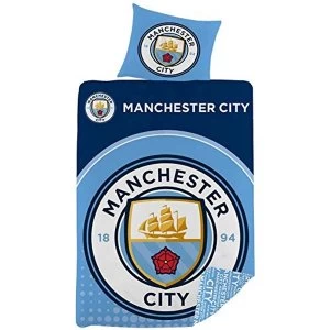 Manchester City FC Single Duvet Set LC