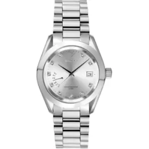 Mens Gant Gant Castine Silver-Metal Watch Watch