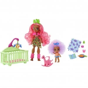 Cave Club Babysitting Fernessa and Furrah Playset