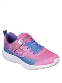 Skechers Girls Dyna-Lite Sparkle Trainer - Pink