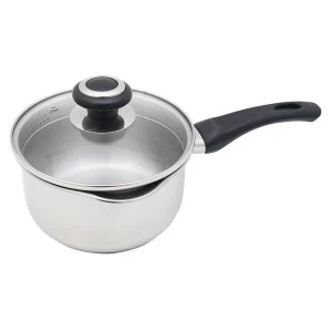 Robert Dyas Stainless-Steel 16cm Lipped Saucepan