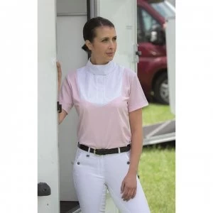 Shires Short Sleeve Stock Ladies Shirt - Pink