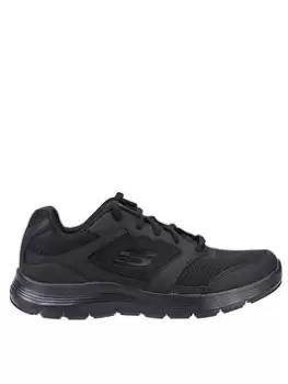 Skechers Flex Adv 3.0 Trainer, Black, Size 7, Men