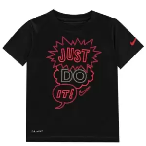 Nike Just Do It Infant Boys Tee - Black