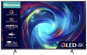 Hisense 65" 65E7KQTUK PRO Smart 4K Ultra HD QLED TV