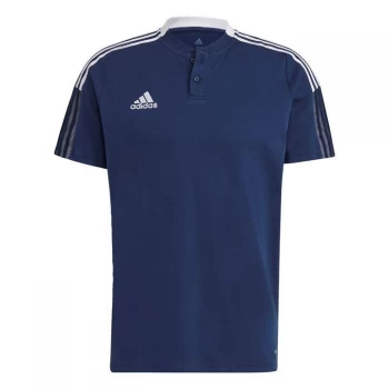 adidas Tiro 21 Polo Shirt Mens - Team Navy