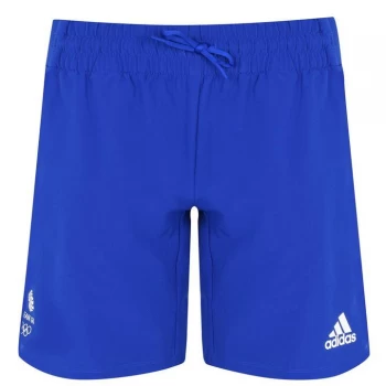 adidas Team GB Woven Shorts Ladies - Royal Blue