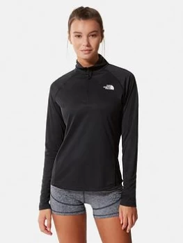 The North Face Flex Ii Quarter Zip Top - Black