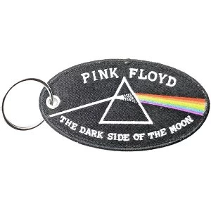 Pink Floyd - Dark Side of the Moon Oval Black Border Keychain