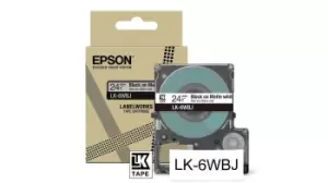 Epson LK-6WBJ Black, White