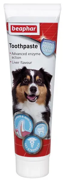 Beaphar Advanced Enzyme Action Liver Flavour Dog Toothpaste 100g