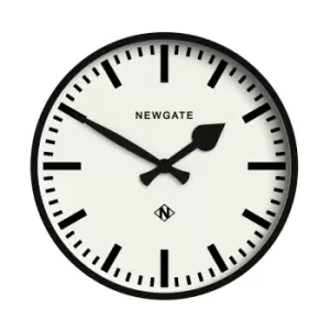 Newgate Number Three Railway Clock, Black