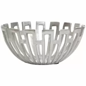 Interiors By Ph Small Deco Bowl Aluminium