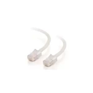 C2G Cat5E Assembled UTP Patch Cable White 20m