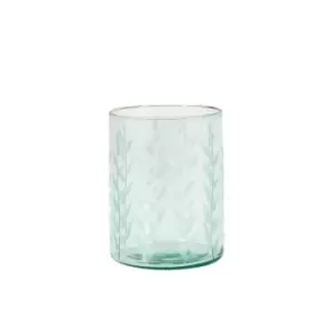 Gallery Interiors Lorlei Recycled Vase in Green / Medium