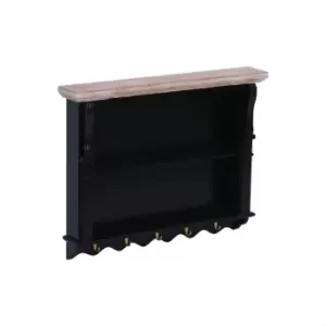 Loxley Wall Shelf Black