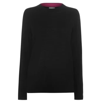 Linea Merino Crew Neck Jumper - Black