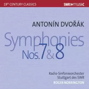 Antonin Dvorak Symphonies No 7 & 8 by Antonin Dvorak CD Album