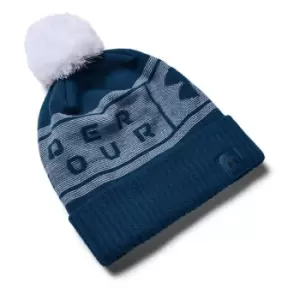 Under Armour Armour Logo Beanie Mens - Blue