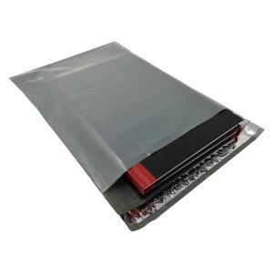 Recycled Mailing Bag Peel & Seal Closure Grey 330x430mm Pack 100