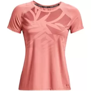 Under Armour IsoChill Run T Shirt Womens - Pink